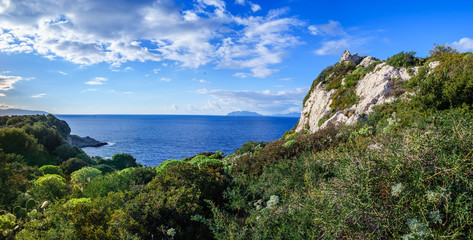 Cape Milazzo, nature reserve Piscina di Venere, Sicily, Italy, T