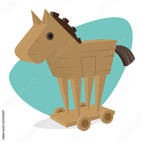 trojan horse clipart - photo #7