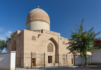 View of Ak-Saray Mausoleum in Samarkand, Uzbekistan
