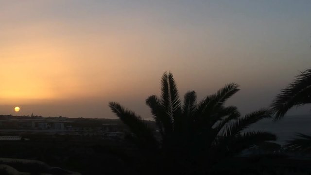 Sonnenuntergang auf Teneriffa