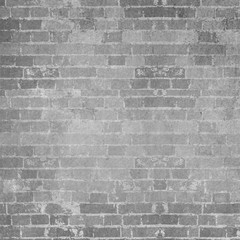 Grey grunge brick background