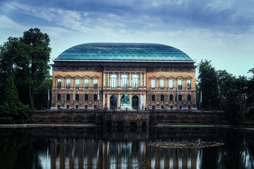 View of the historic palace "Staendehaus" in Dusseldorf in Germany