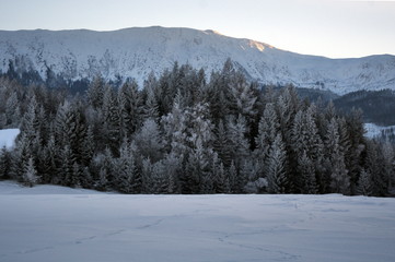 Babia Gora mountain