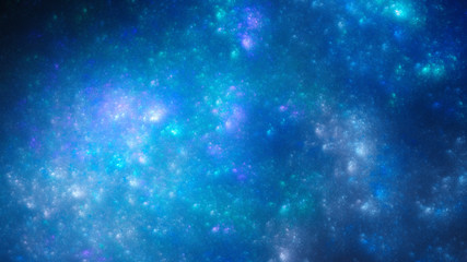 Night starry sky. Accumulation distant galaxies. 3D surreal illustration. Sacred geometry. Mysterious psychedelic relaxation pattern. Fractal abstract texture. Digital artwork graphic astrology magic