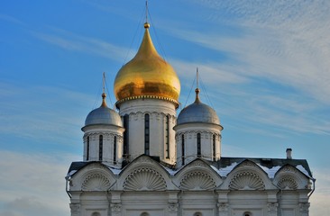 Moscow Kremlin. Color photo.