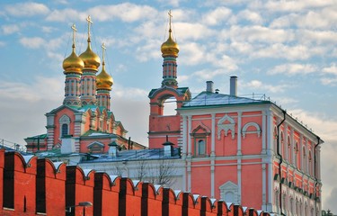 Moscow Kremlin. Color photo.