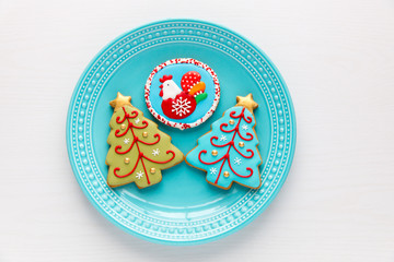 Homemade   Christmas cookies.