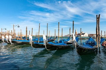Fototapeta premium Gondolas in Venice