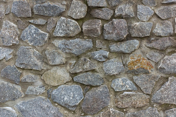 Natural Rough Stone Wall Texture.