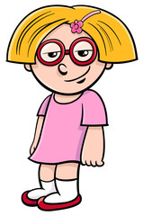 little girl cartoon character