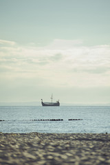 sailboat in Baltic sea