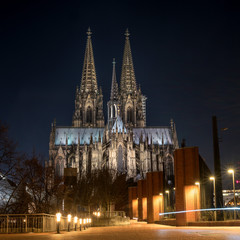 Cologne Cathedral. It ranked third in the list of the highest churches in the world and is listed World Heritage sites. Germany.