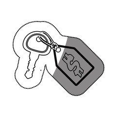 Rent a car business icon vector illustration graphic design