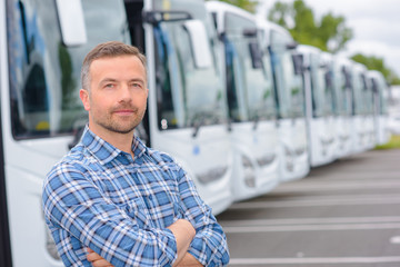 bus operator posing © auremar