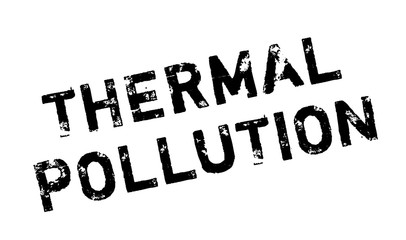 Thermal Pollution rubber stamp. Grunge design with dust scratches. Effects can be easily removed for a clean, crisp look. Color is easily changed.