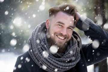 I love white winter time