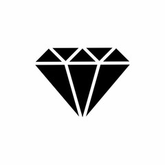 Diamond icon vector design isolated on white background 