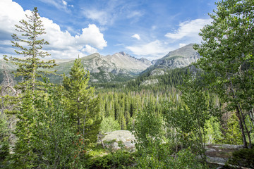 Fototapeta na wymiar Colorado Mountainscape
