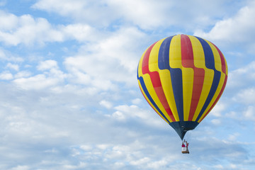 Hot Air Balloon Flying