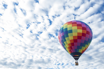 Hot Air Balloon Flying