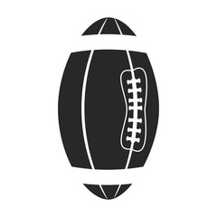 american football ball emblem vector illustration design