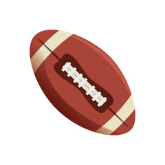 american football ball emblem vector illustration design