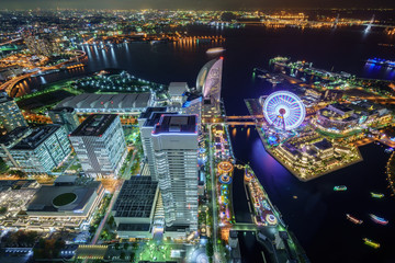 みなとみらいと夜景	