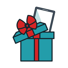 giftbox present isolated icon vector illustration design