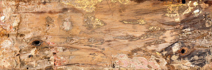 old rustic wood wide panorama texture background / Altes Treibholz texture hintergrund rustikal