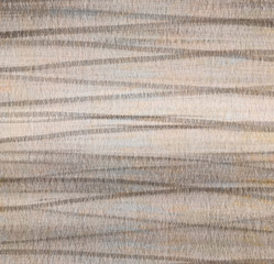 Abstract hand drawn striped watercolor background on textured paper in light grey - 134529042
