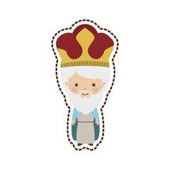 three wise men icon vector illustration graphic design