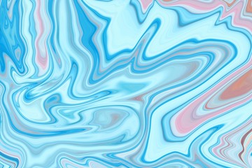 Marble ink colorful. Blue marble pattern texture abstract background. can be used for background or wallpaper