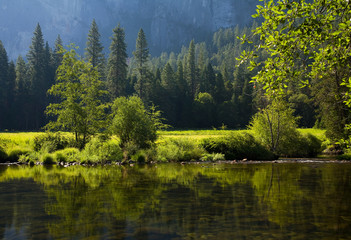 Merced River in Yosemite National Park