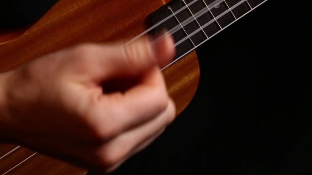 basic samba stroke on ukulele