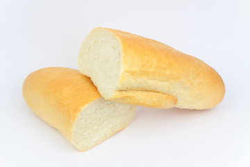 bread isolated on white background