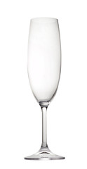 empty champagne glass
