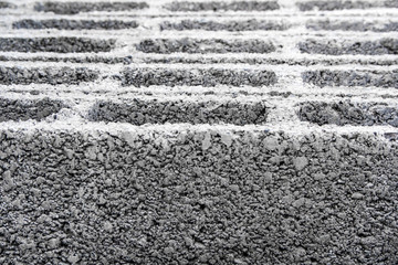 Texture of construction concrete blocks