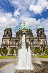 Fototapeta na wymiar Berlin Cathedral (Berliner Dom) in Berlin, Germany