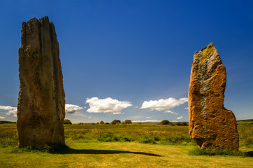 Naklejka premium Machrie Two Stones