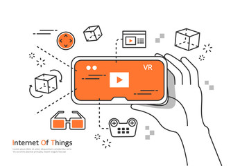 IOT Line illustration