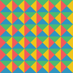 Vector abstract colorful geometric pattern retro and art deco st