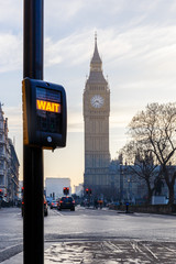 Big Ben in early winter morning