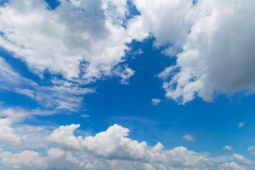 Obraz na płótnie Canvas Blue sky and clouds