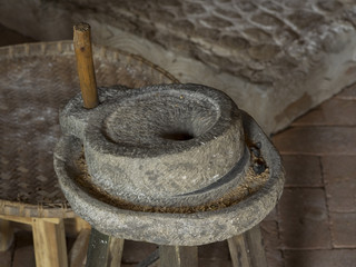 Mill stone in thailand