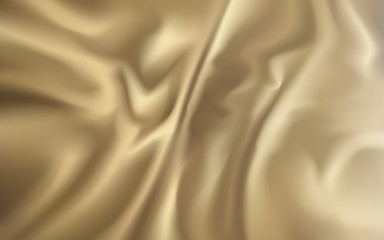 Obraz premium golden fabric background