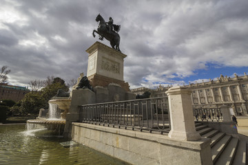 Obraz premium Monumento a Felipe IV