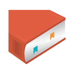 book icon image full color vector illustration design 
