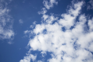 Fototapeta premium Clouds and sky on vacation