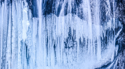Frozen water background