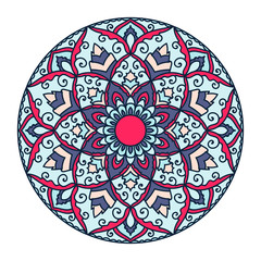 Mandala. Ethnic decorative element.